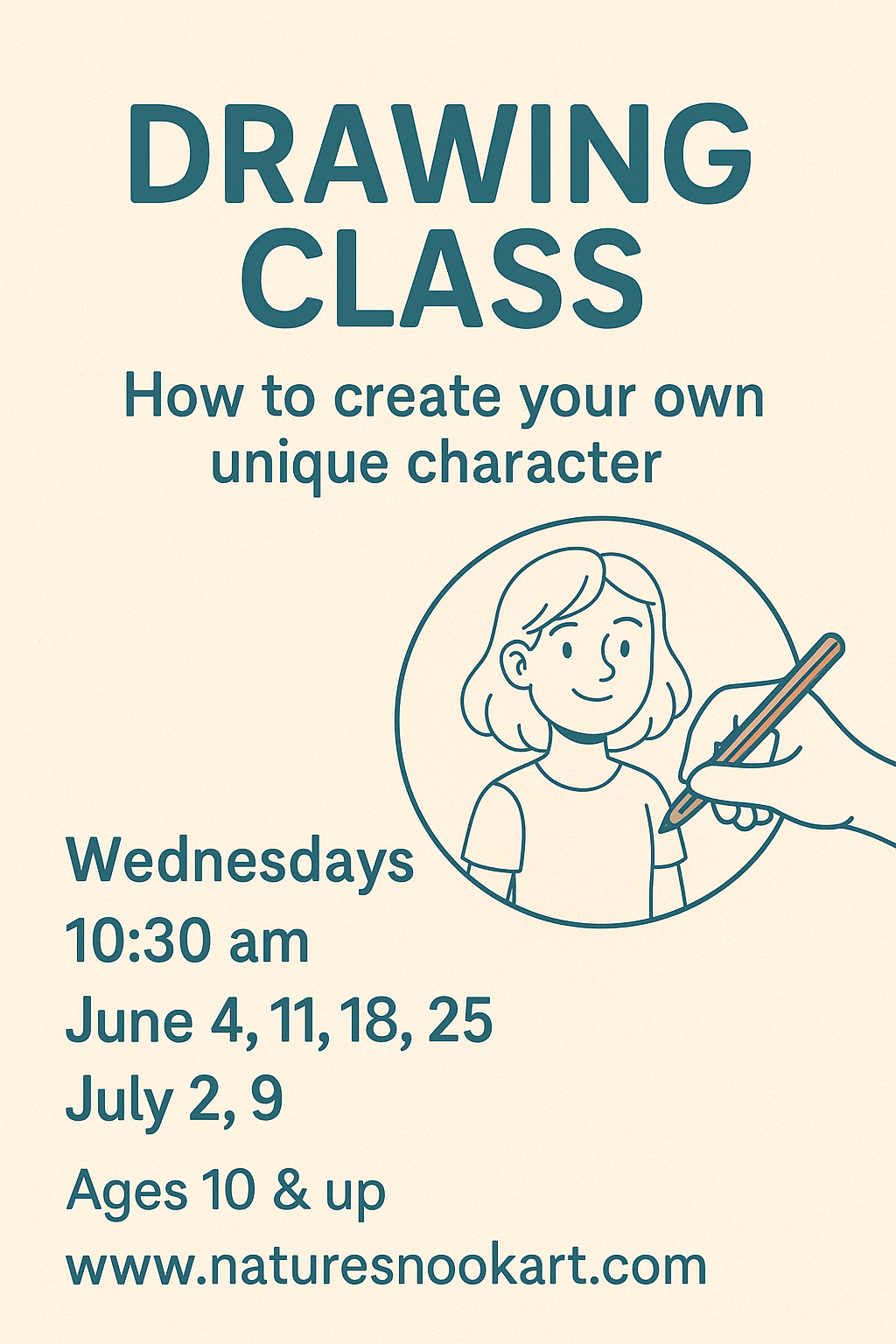 Drawing Class: People, Portraits & Poses