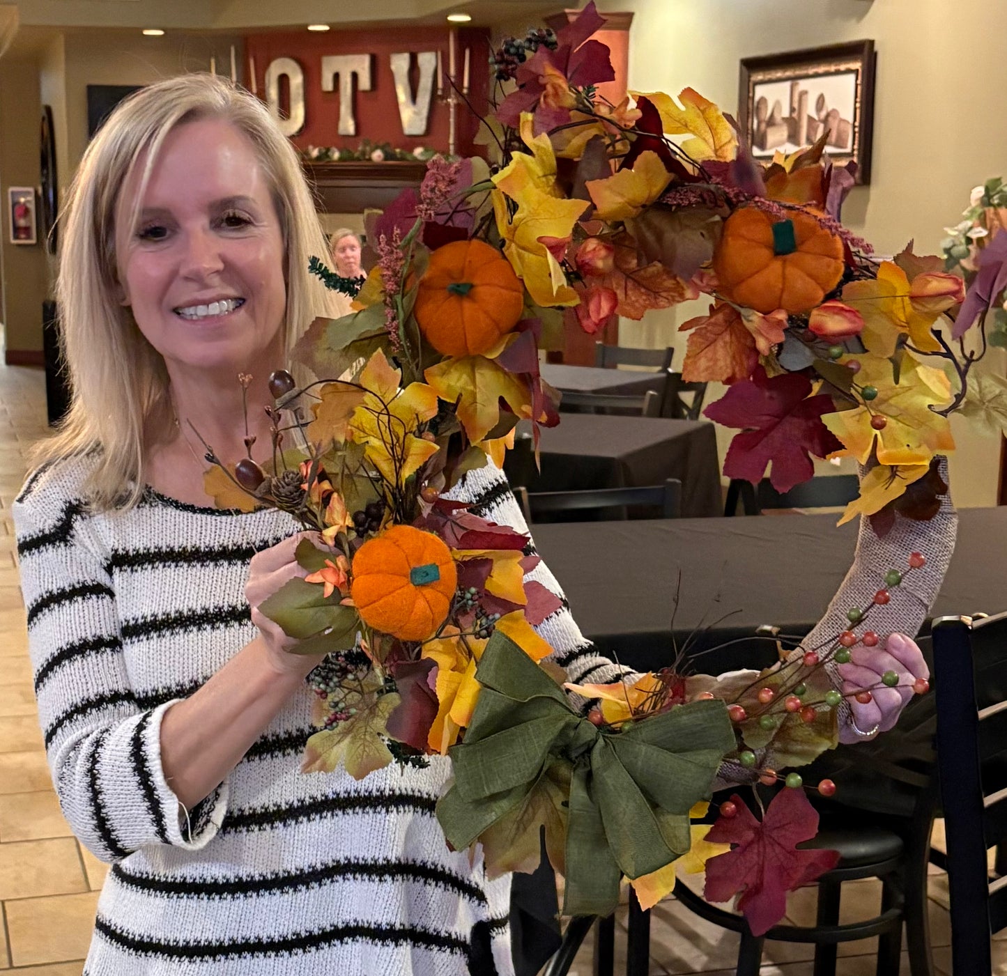 Fall and Winter Wreath Making
