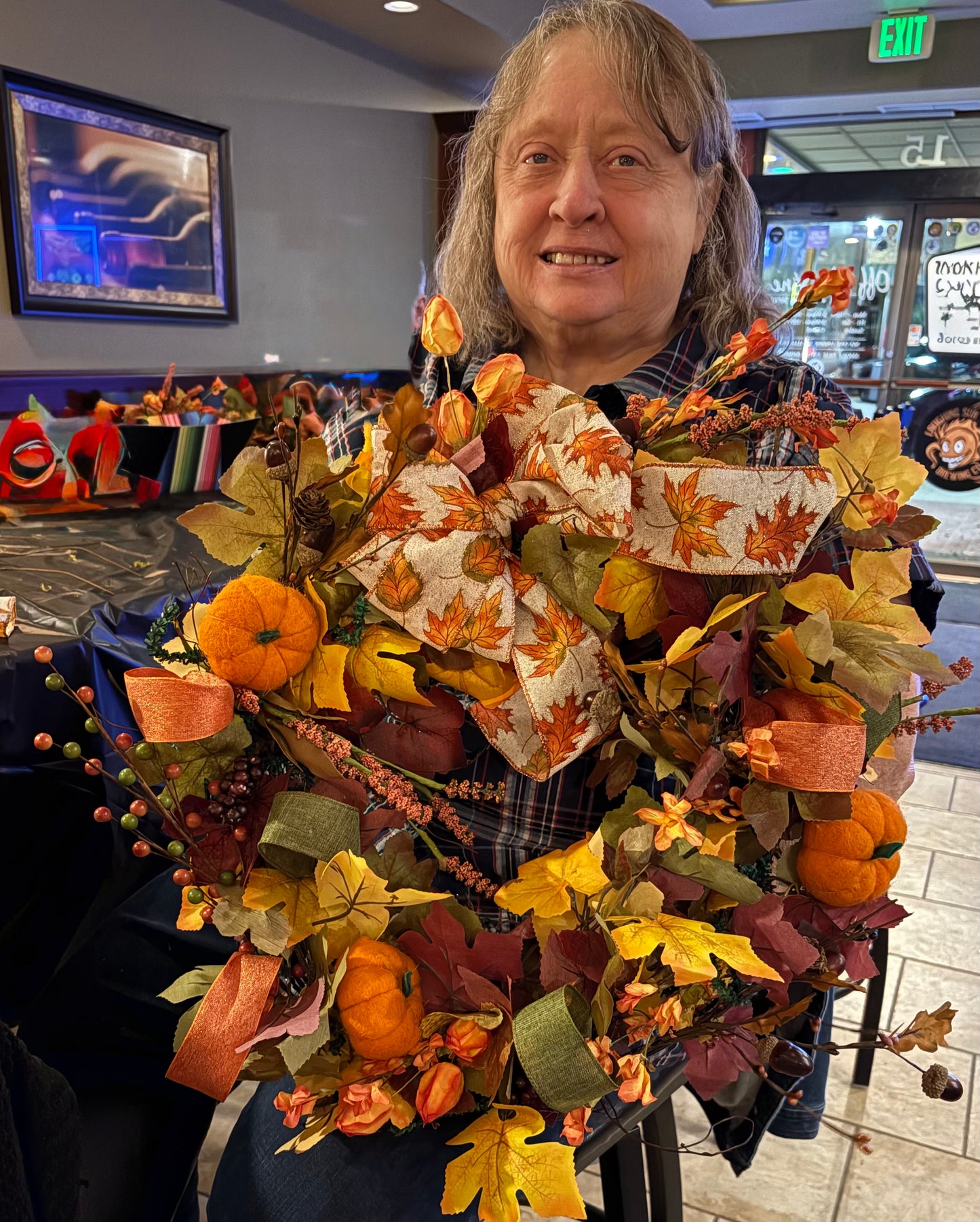 Fall and Winter Wreath Making