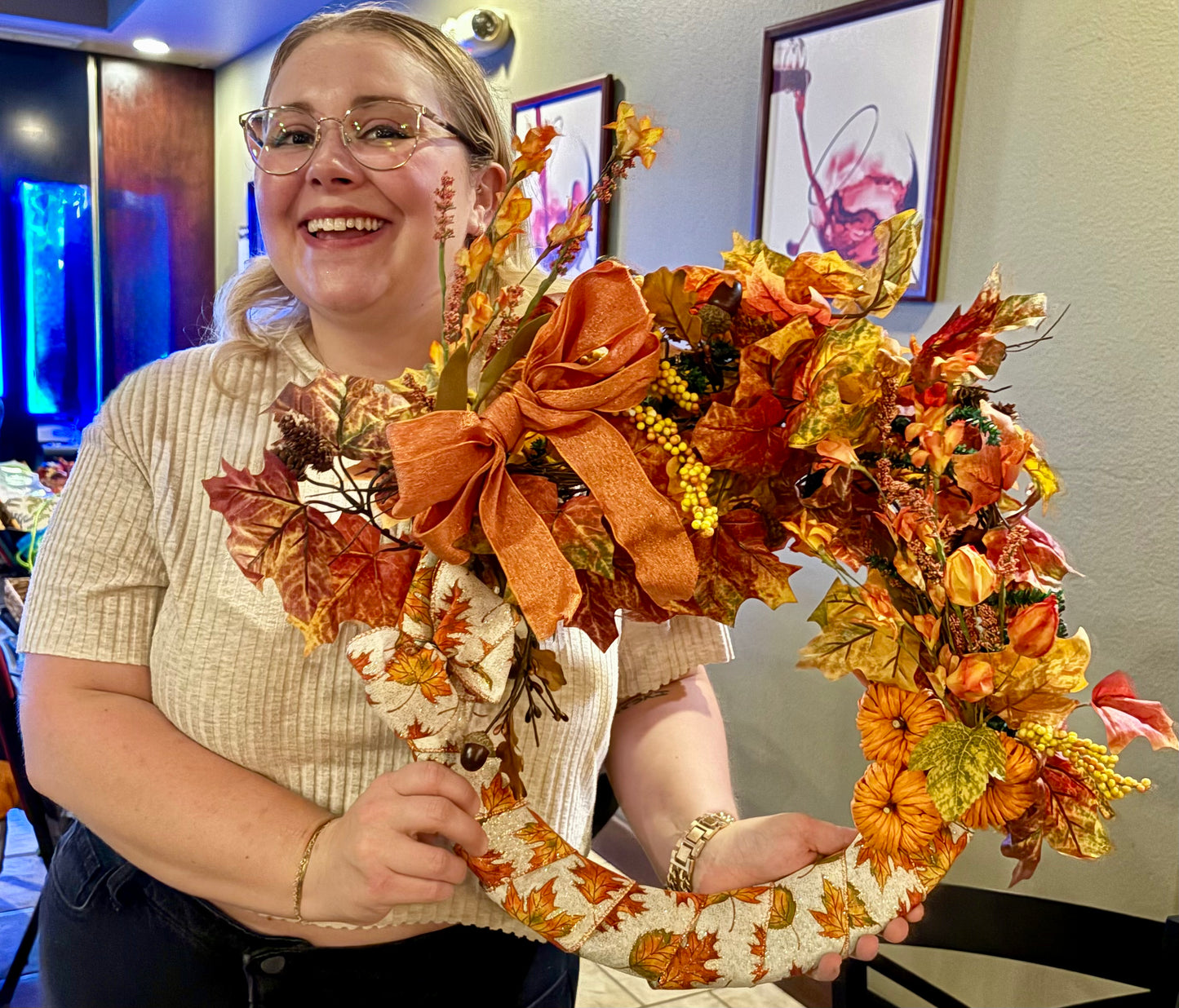 Fall and Winter Wreath Making