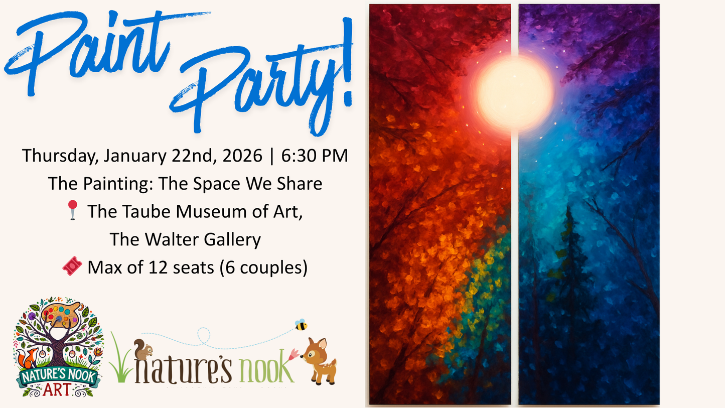 Feb. 27th Couples Paint Night at The Taube