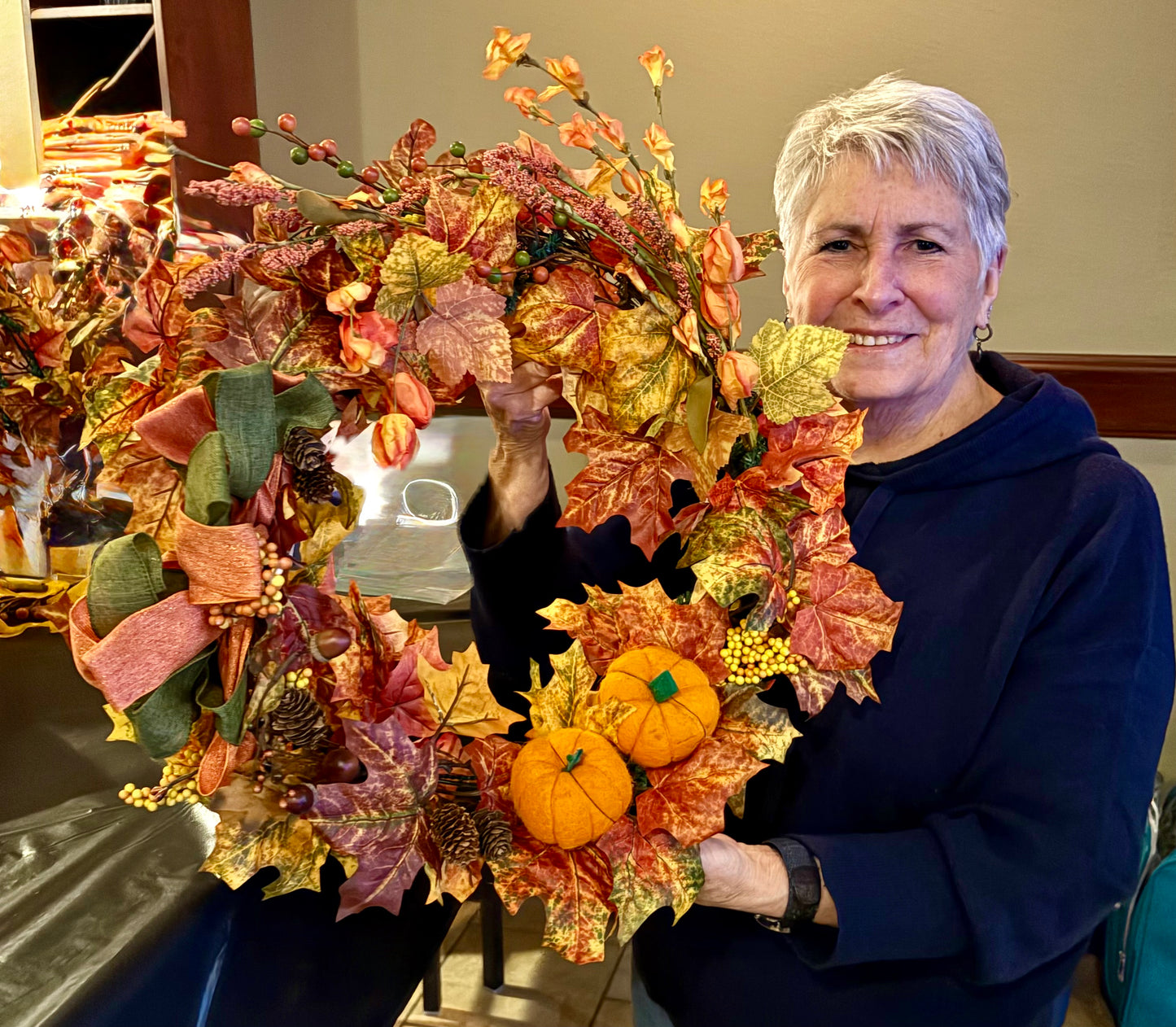 Fall and Winter Wreath Making