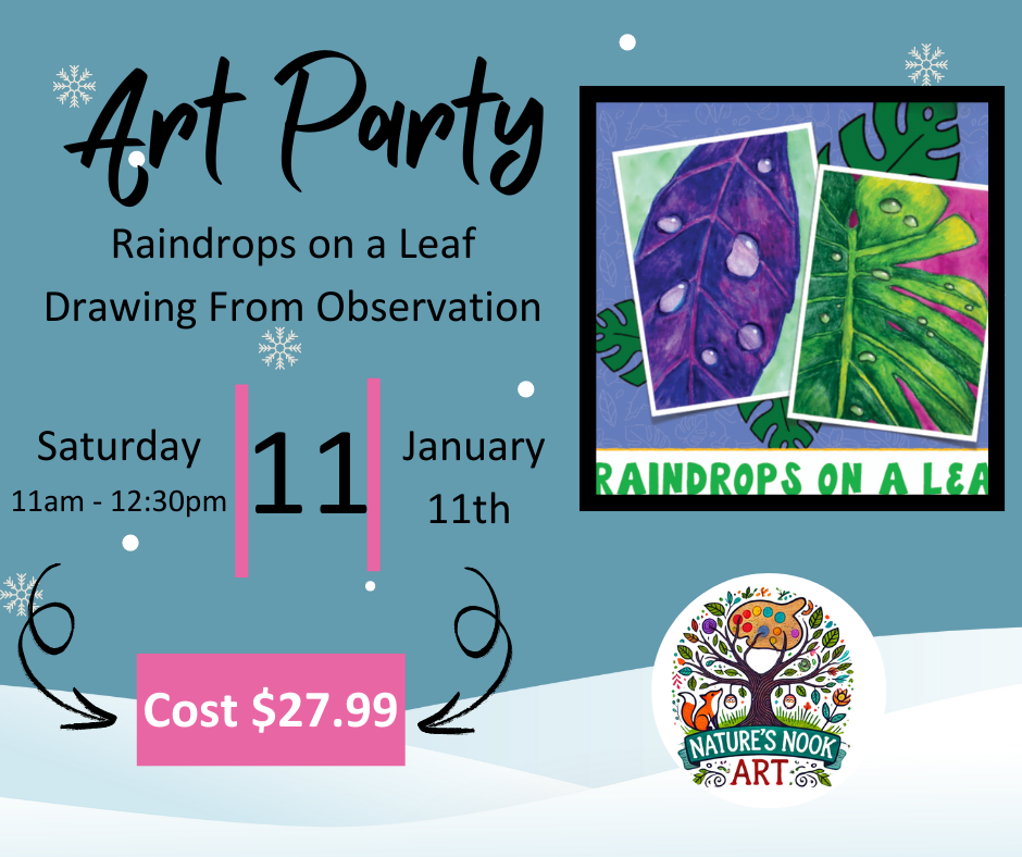 Jan. 11th Morning Art Classes