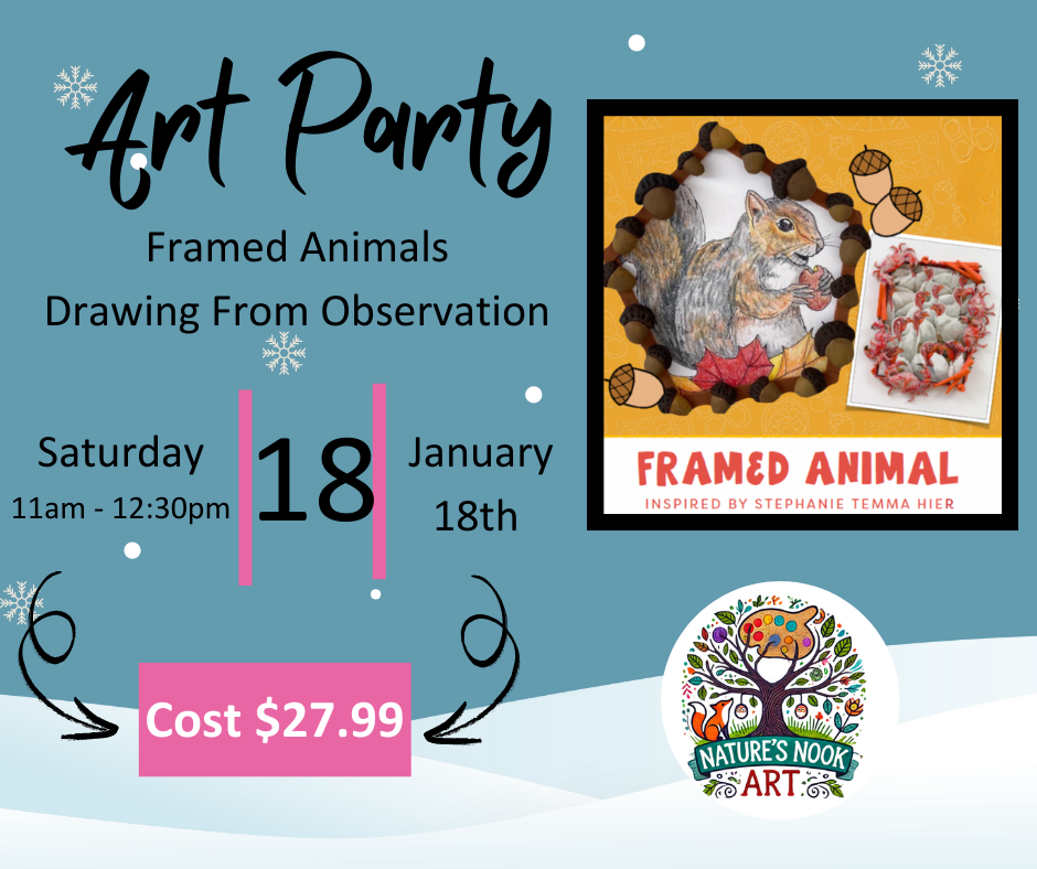 Jan. 18th Morning Art Classes