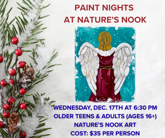 Dec. 17th Paint Night at Nature's Nook