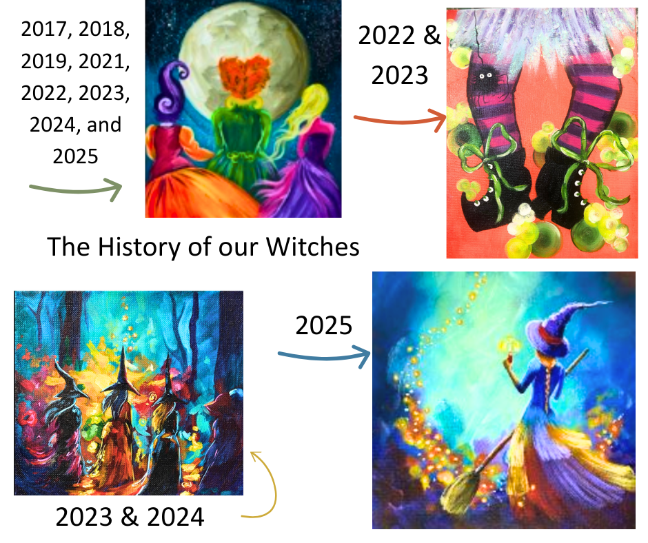 The Witching Hour: Sip & Paint Party (formerly our Hocus Pocus Paint Night)