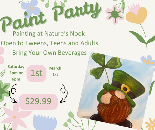 March 1 Gnome at Nature's Nook